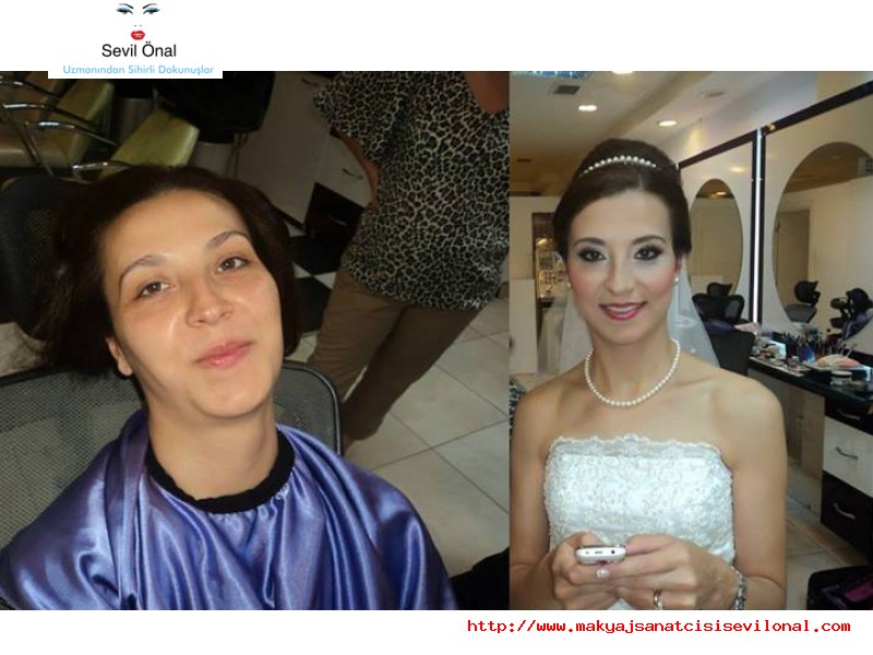 ÖNCESİ & SONRASI Sevil Onal Makyaj Sanatçısı